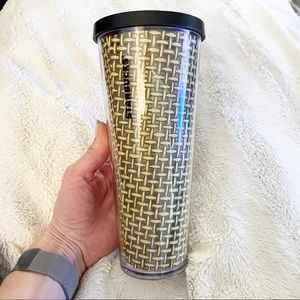 Starbucks Venti (24oz) Acrylic Basketweave Cold Cup
